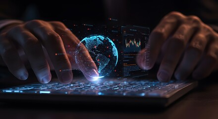 Futuristic Global Data Analysis with Hands on Keyboard