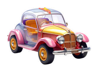 Toy Car PNG – Transparent Kids Vehicle