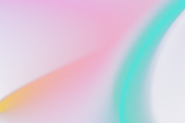 Abstract neon aurora swirls of emerald green and golden hues amidst deep purple and black overlay