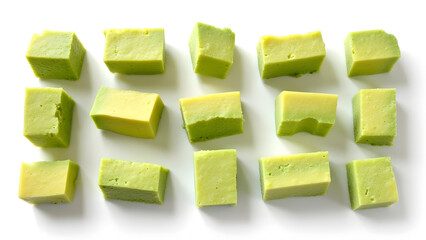 Organized Pattern Frozen Avocado Portion Control Meal Prep