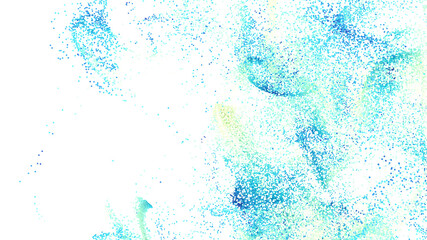 High-resolution abstract background image featuring a blue and green sparkle texture. Perfect for websites, presentation