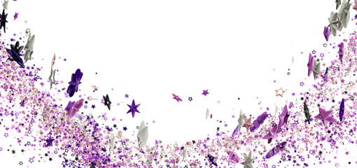Sparkling star confetti background perfect for celebrations, holidays, and festive designs.