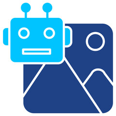 Picture Bus Simple Vector Icon Collection