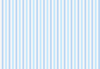 A clean, seamless vertical striped pattern. The stripes alternate between a soft light blue and a lighter shade of blue.