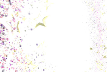 Elegant background with gold stars and soft pastel sparkle. Perfect for cards, invitations, and festive designs.