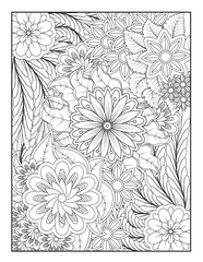 Zentangle Coloring Pages | Relaxing Stress Relief Coloring Book for Adults | Intricate Abstract Patterns.