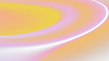 Abstract digital swirls of warm gold yellow purple and deep blue hues evoking cosmic energy and flowing motion overlay