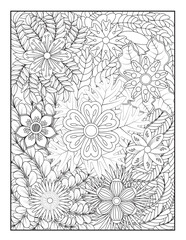 Zentangle Coloring Pages | Relaxing Stress Relief Coloring Book for Adults | Intricate Abstract Patterns.