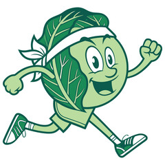 cabbage captain vector design