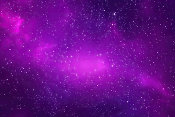 Deep space nebula, vibrant purple hues, scattered stars (1)