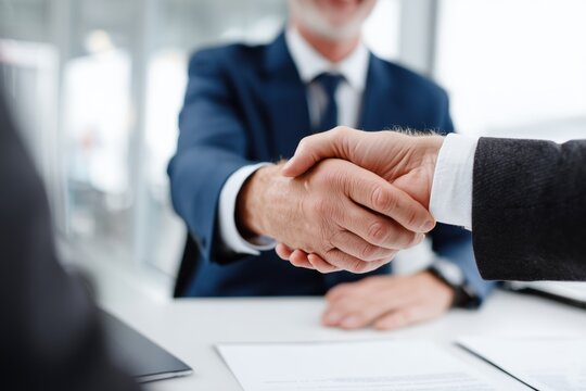 Explore key strategies for successful business negotiation in a contemporary office setting.