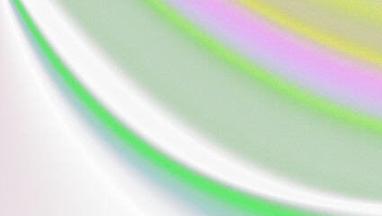 Abstract flowing curves of vibrant green purple and yellow light create a dynamic and captivating visual background or graphic element overlay