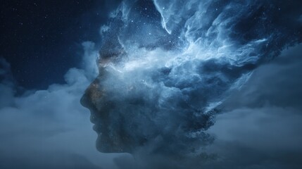 Conceptual art showing resilience and mindset transformation.