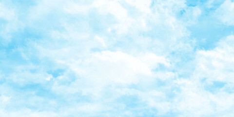 Blue sky and white cloudy, beautiful white clouds in the blue sky background,  blue sky light effect on the background winter morning snow pattern, Illustration of sky clouds vector, 