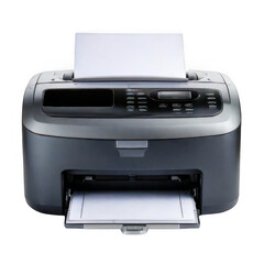 printer isolated on white background.