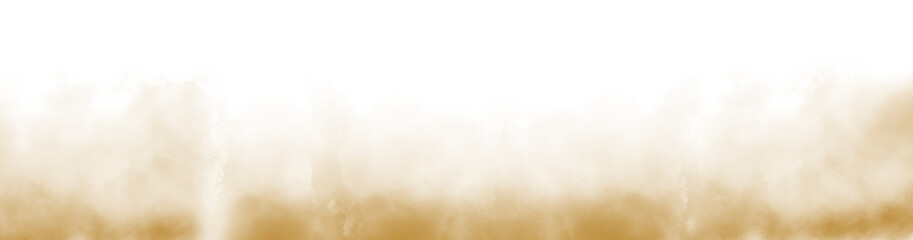 Brown cloud particles isolated on transparent empty background. realistic smoke fog overlay. Realistic dry ice smoke clouds fog overlay template.
