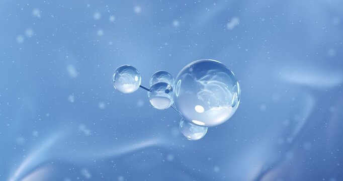 Sodium nitrate rotating molecular structure, 3d model of e251
