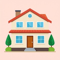 Simple house illustration