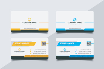 Professional Business Card Template Design