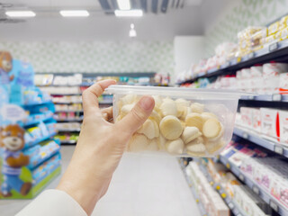 cookie cakes and fresh-baked chocolate chip cookies from the bakery