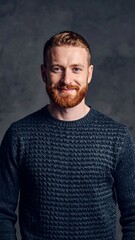 Portrait of a man with a beard