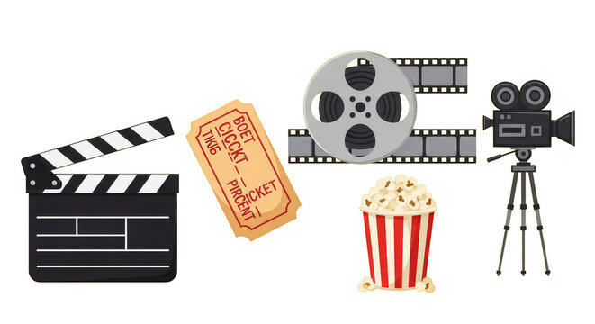 Cinematic icons a moviemaking montage