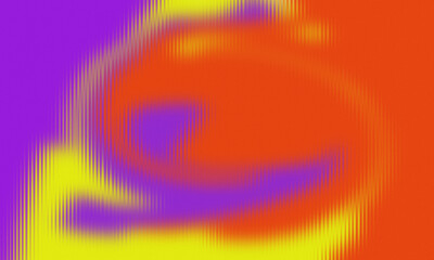 Abstract swirling red, yellow, and purple background with a textured, rippled effect.
