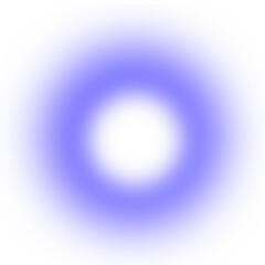 Glowing blue light effect, blur glowing circle round shape, gradient design element