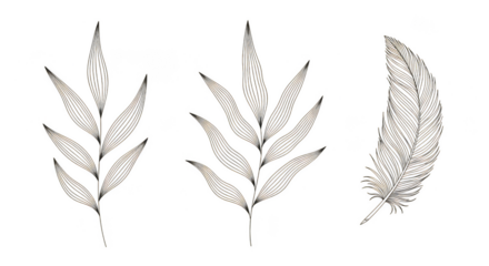 Iridescent metallic botanicals gleam against pure darkness