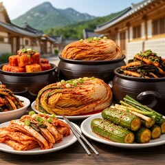 Traditional Korean Spicy Kimchi