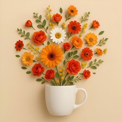 Creative Bottle and Glasses with Sparkling Effect