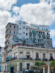 Multi-layered Buildings in Havana's Old Town