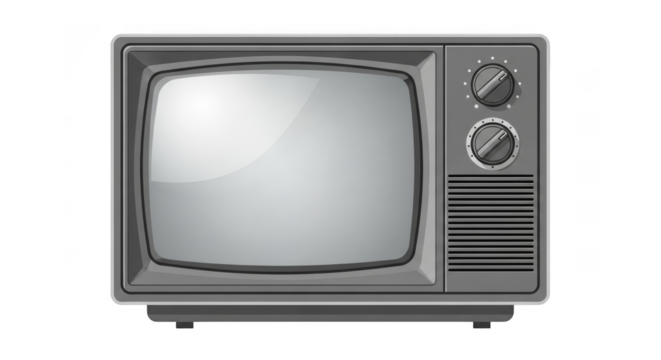 Retro Television Set Antique Screen Icon