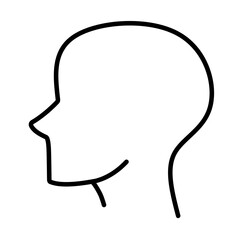 vector icon profile person