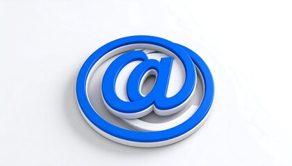 3D rendered email symbol