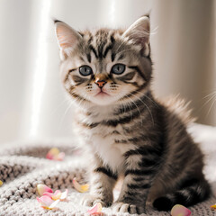 Velvety Cuteness in Sunlight