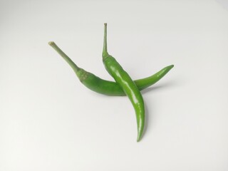 Fresh green chilli 