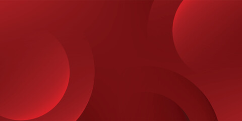 Obraz premium Red abstract background. Dynamic shapes composition. Eps10 vector