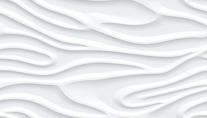 Fototapeta premium Modern 3d white color tile background