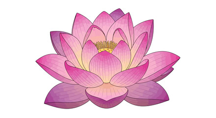 Close-up view of a beautiful pink lotus flower, showcasing intricate details and soft color gradients.