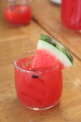 watermelon with thyme crush