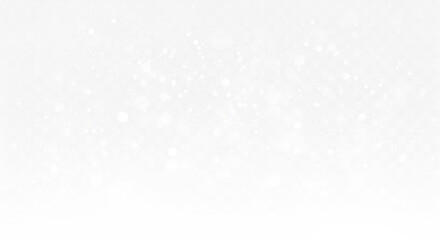 White glitter isolated on transparent background for design