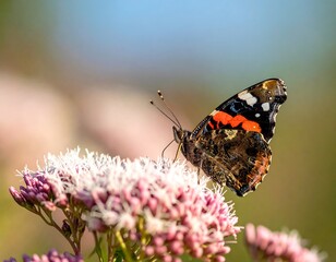 Close-up of a butterfly on a flower (1)