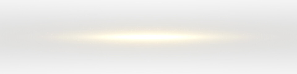 Glistering flare and starlight ray with glowing background, bright spark and magic beam. Transparent shine, magic overlay and festive golden light burst. © FlammaChe