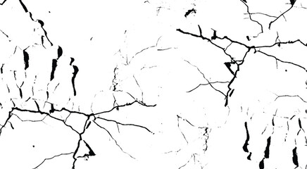 Black and white grunge urban texture vector with copy space. Abstract illustration surface dust and rough dirty wall background with empty template. Distress or dirt and damage effect concept - vector