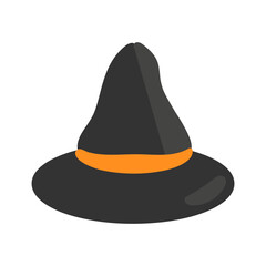 魔女帽子　ハロウィン　イラスト