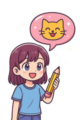 little boy with a toy