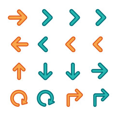 set of arrows