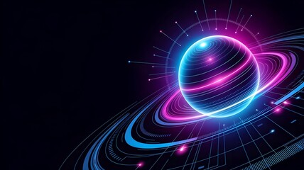 Generative AI and Deep Learning in Action. Neural Flow Network and Machine Learning Algorithms Driving Big Data Analytics. Abstract Futuristic 3D Rendering of Artificial Intelligence and Innovation.