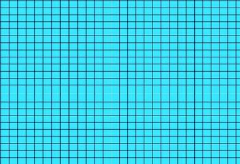 Seamless vector pattern of blue metric graph paper,  repeating,  engineering